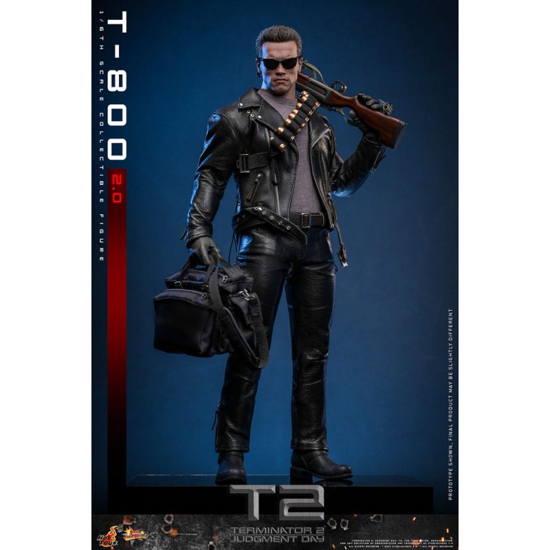 Hot Toys Terminator 2: T-800 1/6 Scale Figure 2.0 32 cm