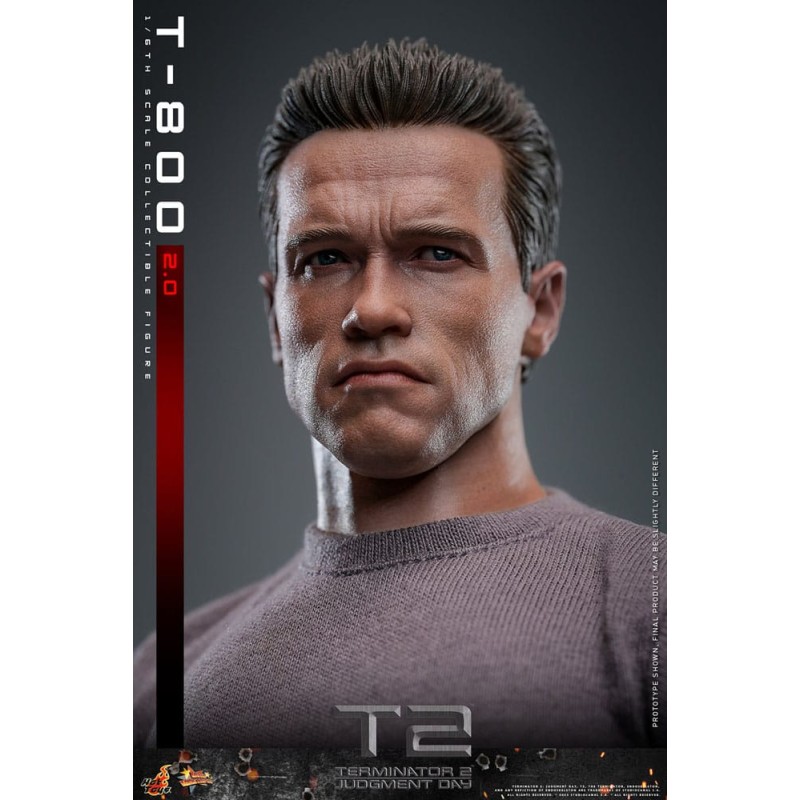 Hot Toys Terminator 2: T-800 1/6 Scale Figure 2.0 32 cm