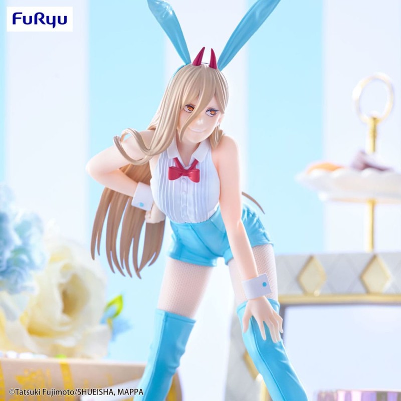 Chainsaw Man: BiCute Bunnies PVC Statue Power Light Blue Color