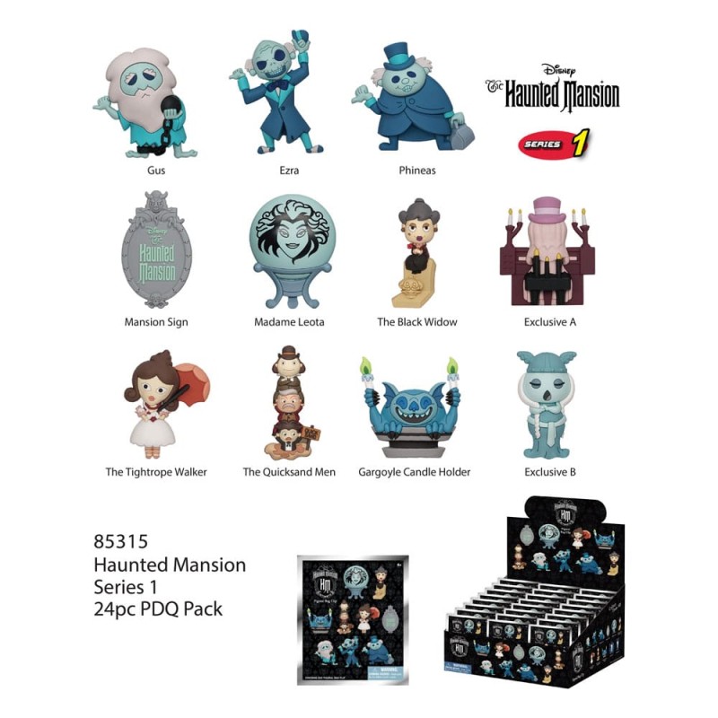 Disney's The Haunted Mansion: 3D Bag Clip (1 stuk - 1 piece)