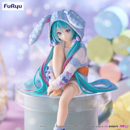 Hatsune Miku Noodle Stopper PVC Statue Hatsune Miku Rabbit Ear
