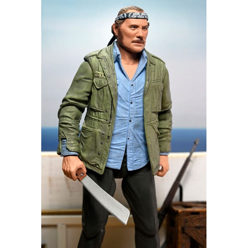 Jaws: Ultimate Sam Quint Action Figure 18 cm
