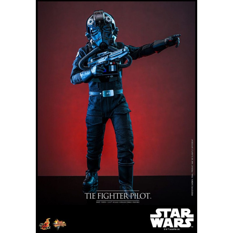 Hot Toys Star Wars: TIE Fighter Pilot 1/6 Scale Figure 30 cm