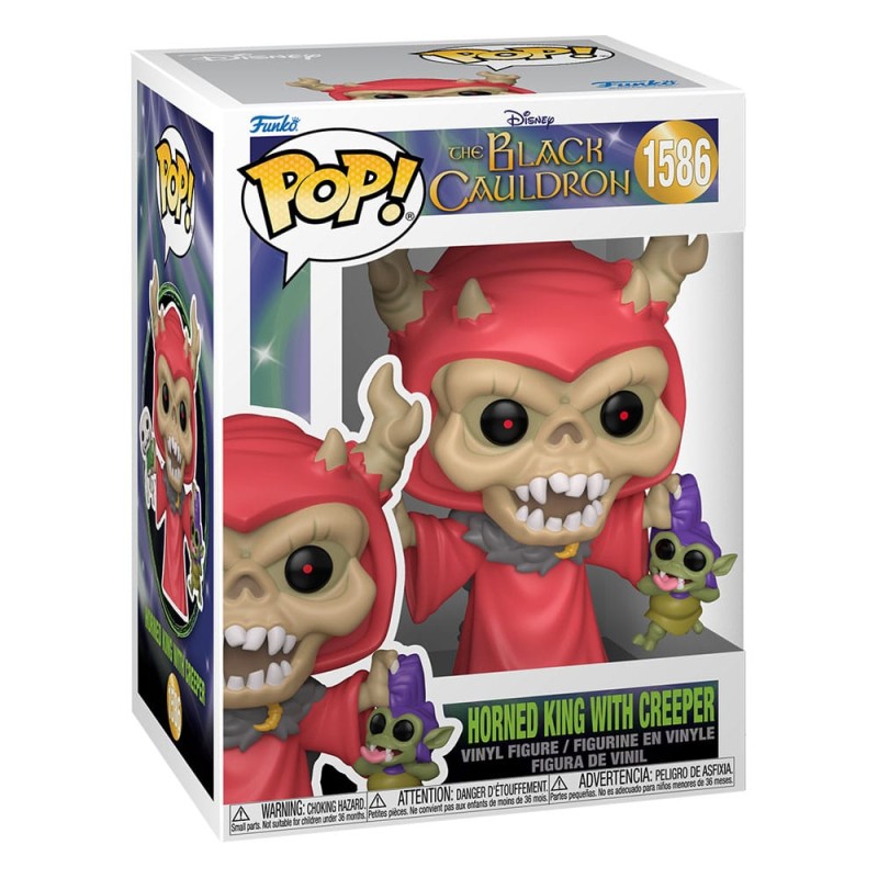 Funko Pop! Disney: The Black Cauldron - Horned King with Creeper