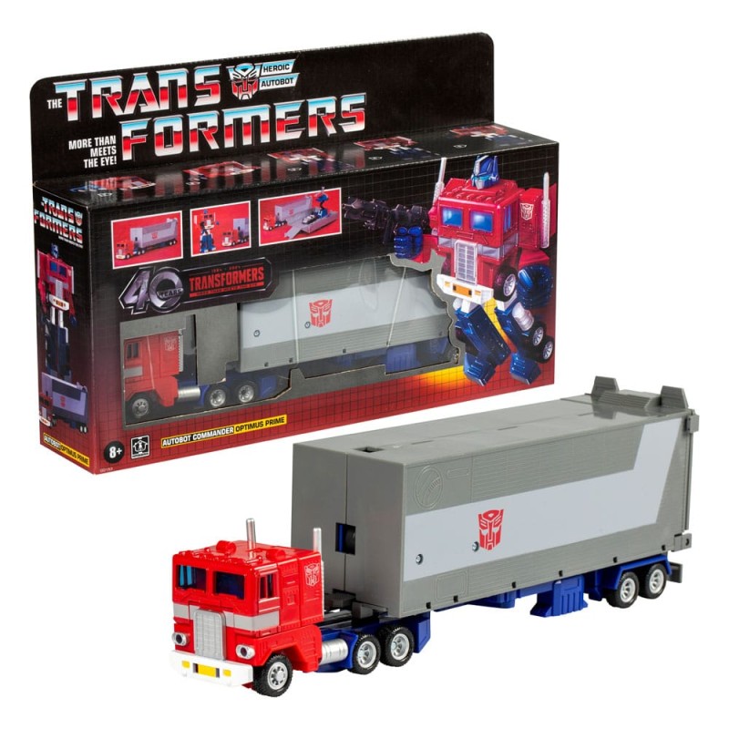 Transformers: Retro G1 Commander Optimus Prime Action Figure 16