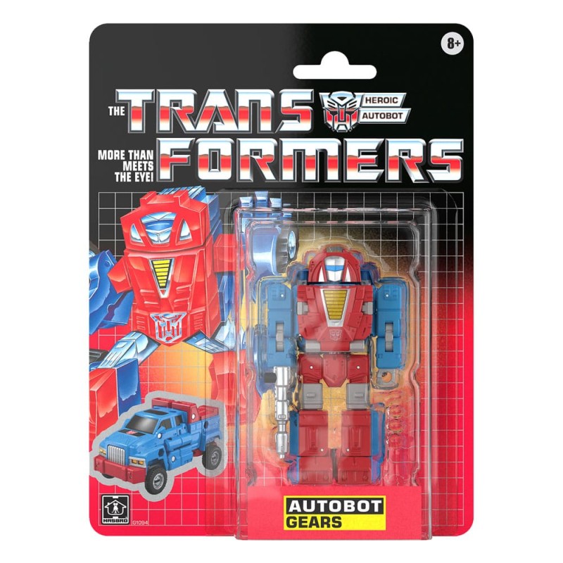 Transformers: Retro G1 Gears Action Figure 12 cm