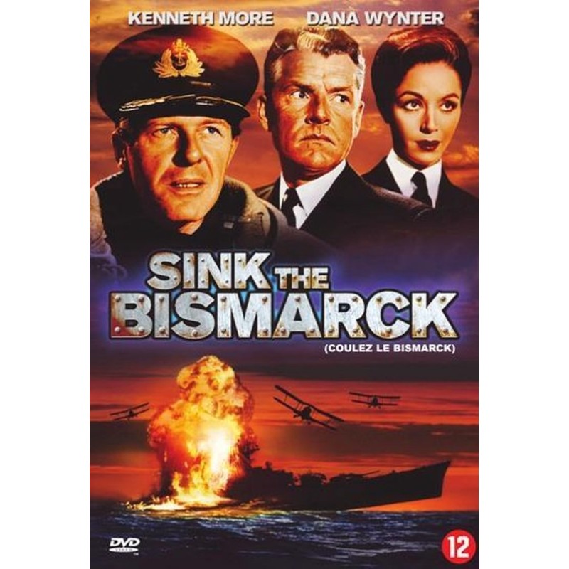 DVD: Sink The Bismarck (1960) - Used (NL)
