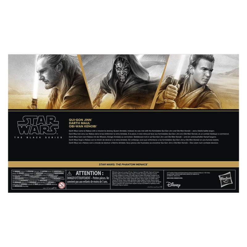 Star Wars: Black Series - The Phantom Menace 3-Pack Action