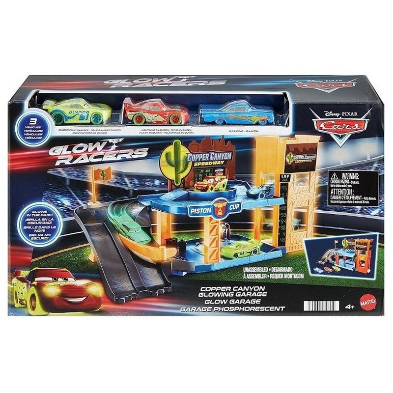 Matchbox: Cars Glow Racers - Copper Canyon Glowing Garage
