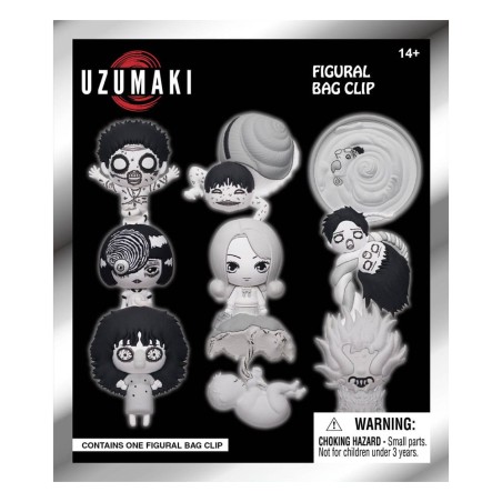 Uzumaki Junji Ito: 3D Bag Clip (1 stuk - 1 piece)