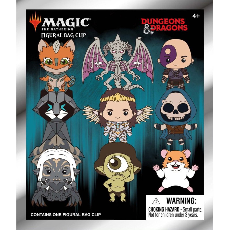 Magic the Gathering x Dungeons & Dragons: 3D Bag Clip (1 stuk -