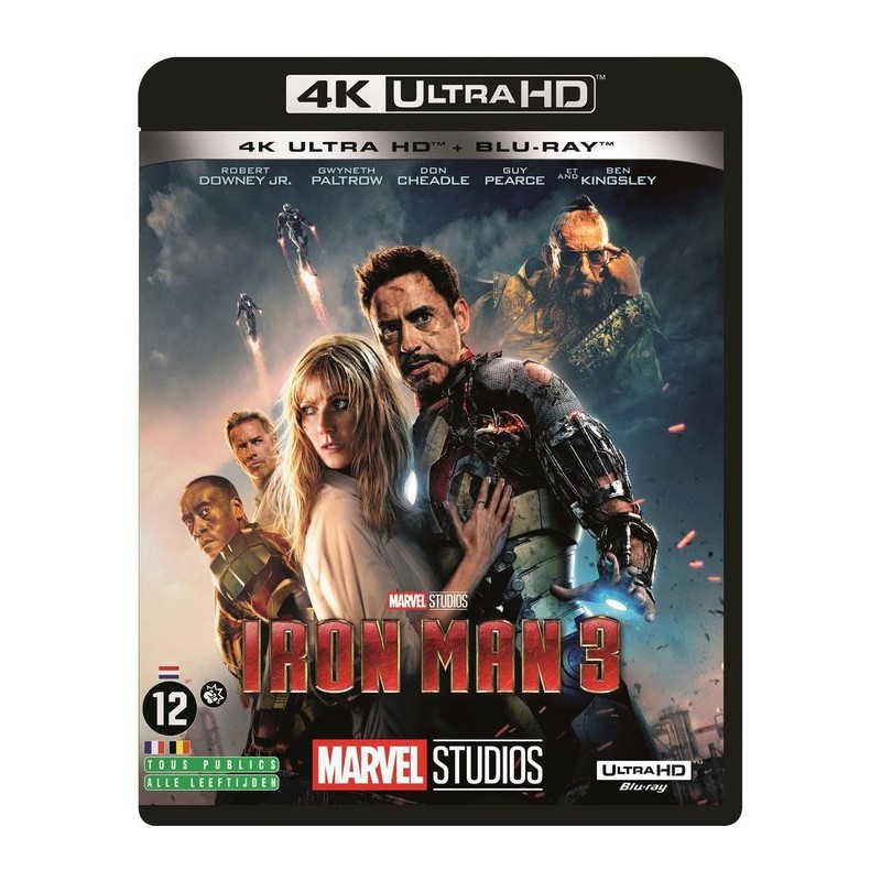 4K Blu-ray: Iron Man 3 (4K Ultra HD Blu-ray) - New Sealed