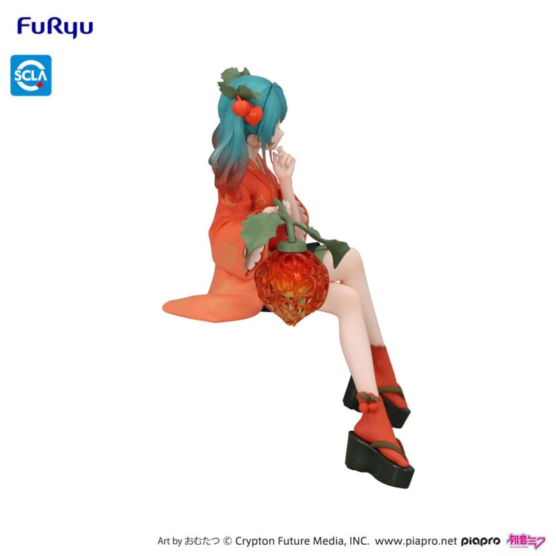 Hatsune Miku Noodle Stopper PVC Statue Flower Fairy Winter