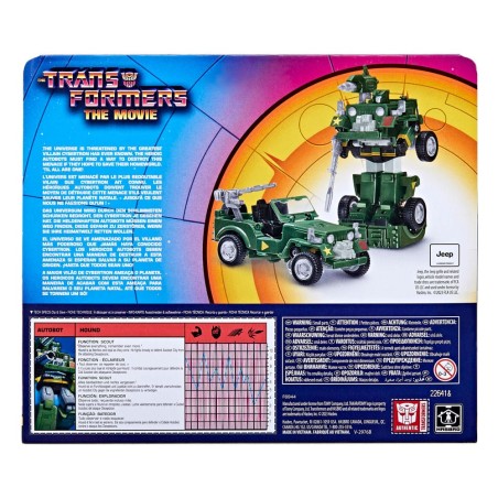 Transformers: The Movie Retro Action Figure Autobot Hound 14 cm