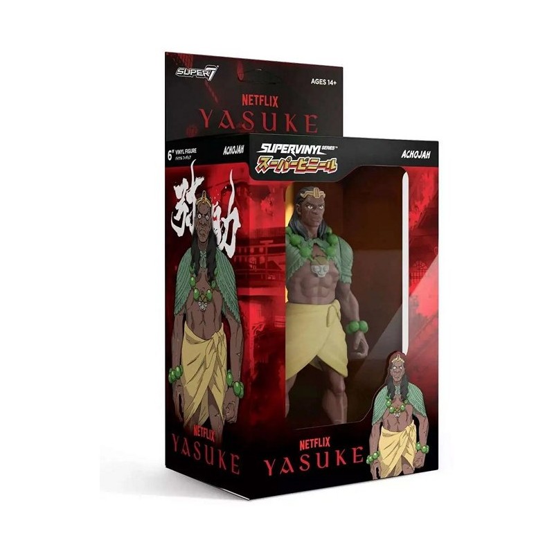 Super 7 Netflix Anime Yasuke Supervinyl Action Figure (Achojam