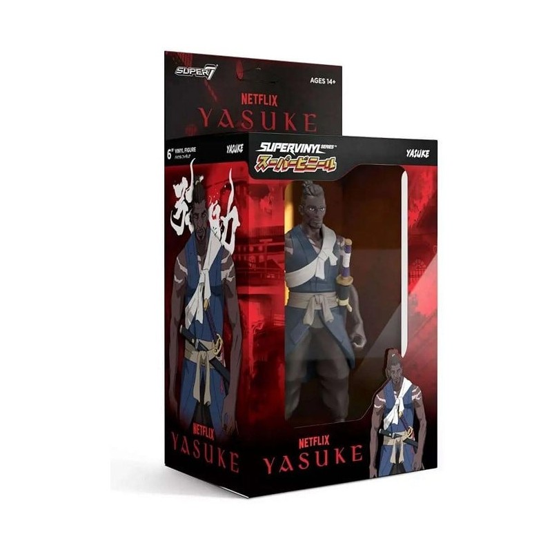 Super 7 Netflix Anime Yasuke Supervinyl Action Figure (Yasuke 6