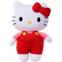 Hello Kitty: Plush Red 20cm