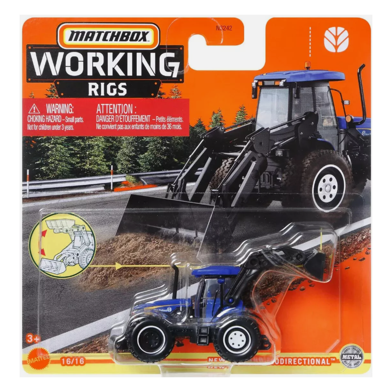 Matchbox: Working Rigs - New Holland Bi Directional TV140
