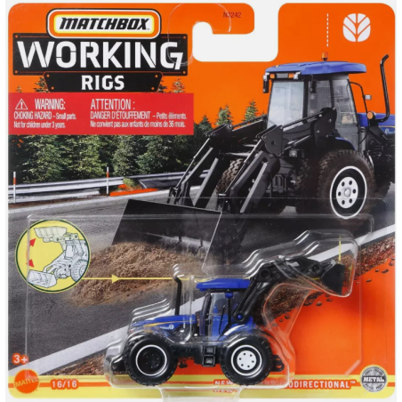 Matchbox: Working Rigs - New Holland Bi Directional TV140