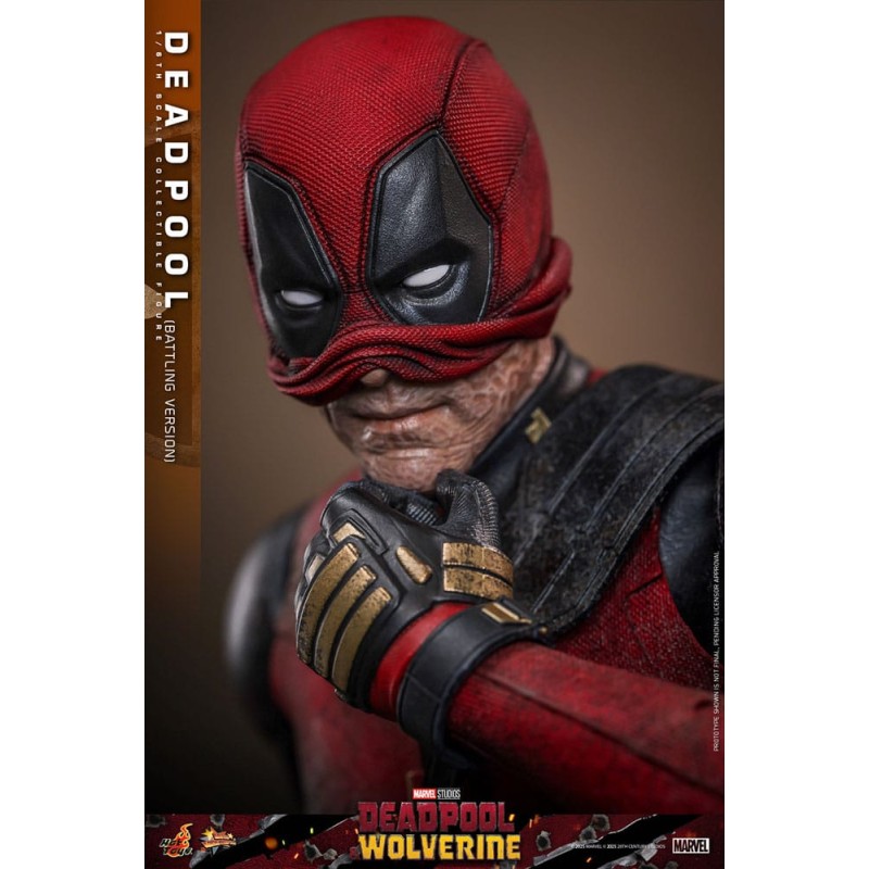 Hot Toys Deadpool & Wolverine: Deadpool (Battling Version) 1/6