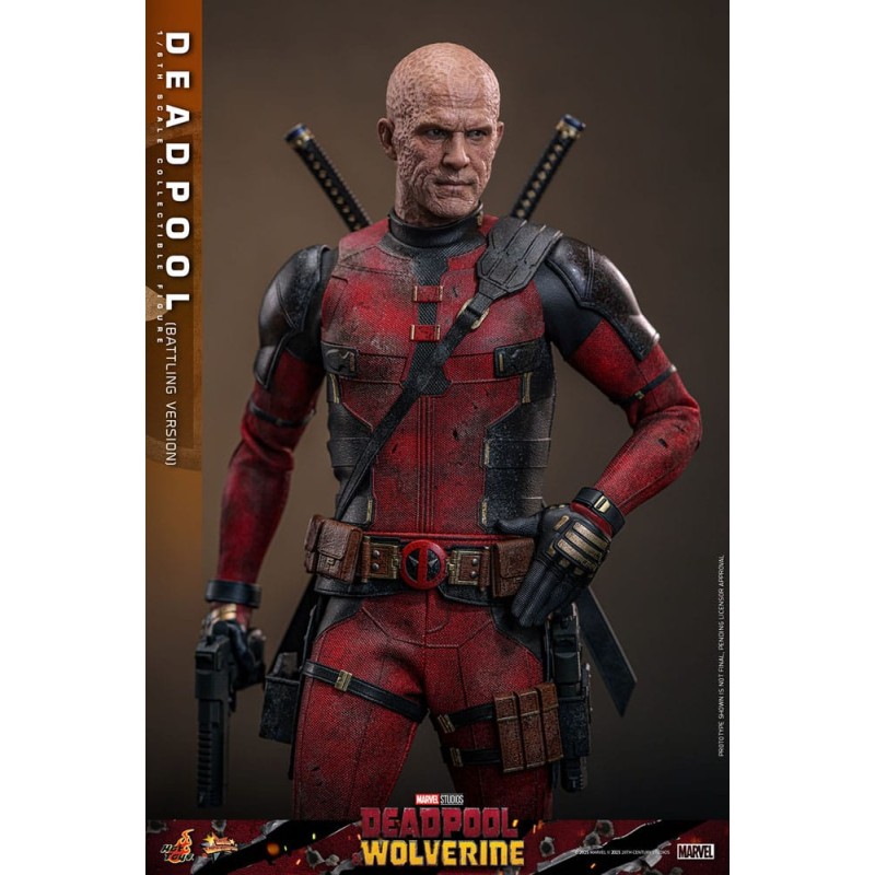 Hot Toys Deadpool & Wolverine: Deadpool (Battling Version) 1/6