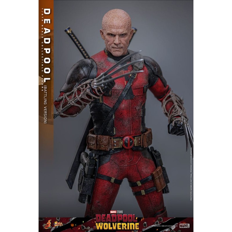Hot Toys Deadpool & Wolverine: Deadpool (Battling Version) 1/6
