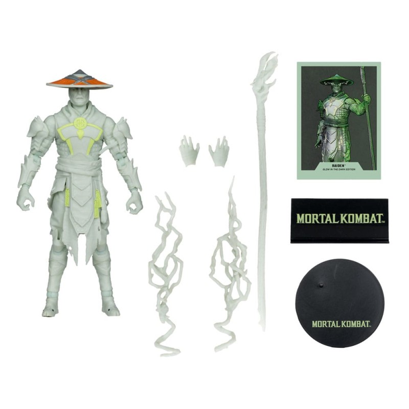 Mortal Kombat: Raiden (Gold Label) Glow in the Dark Action