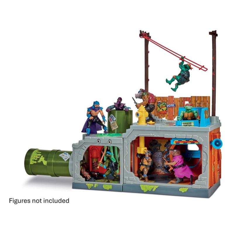 Teenage Mutant Ninja Turtles: Building Secret Sewer Lid Playset