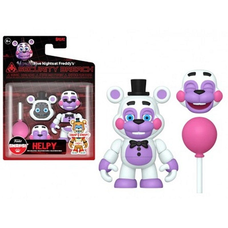 Five Nights at Freddy's: Snap Action Figure - Helpy 9 cm