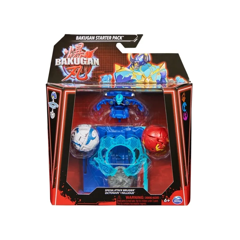 Spin Master Bakugan: Starter Pack Nillous - Titanium Dragonoid