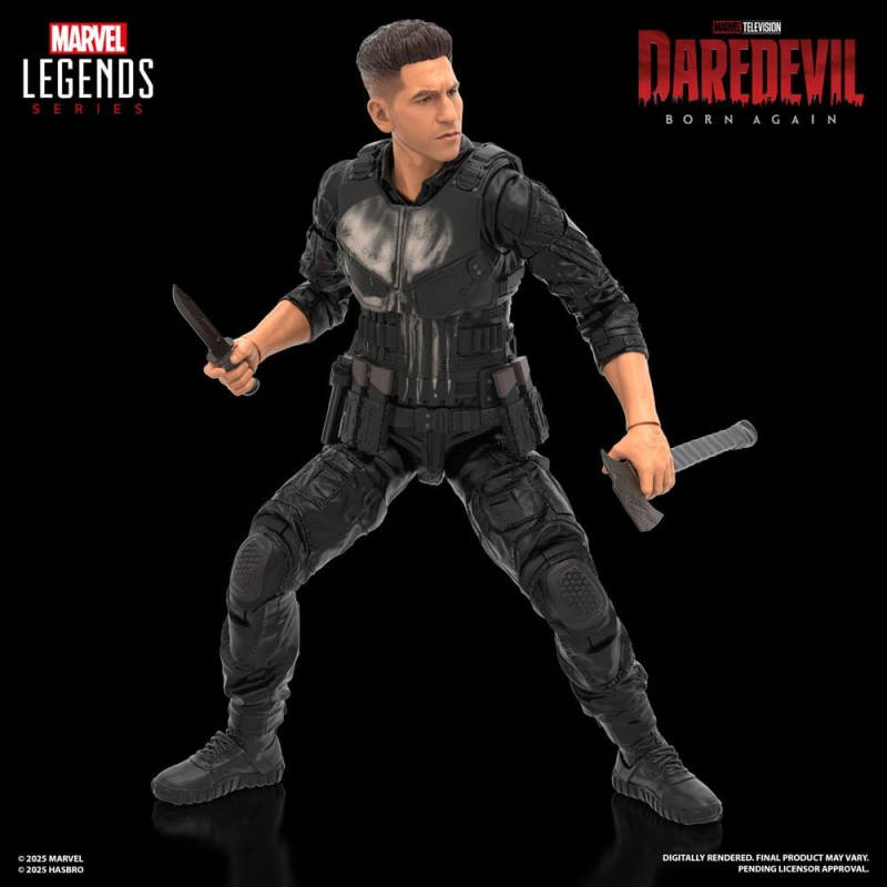 Marvel Legends: Daredevil Born Again - Punisher Action Figure