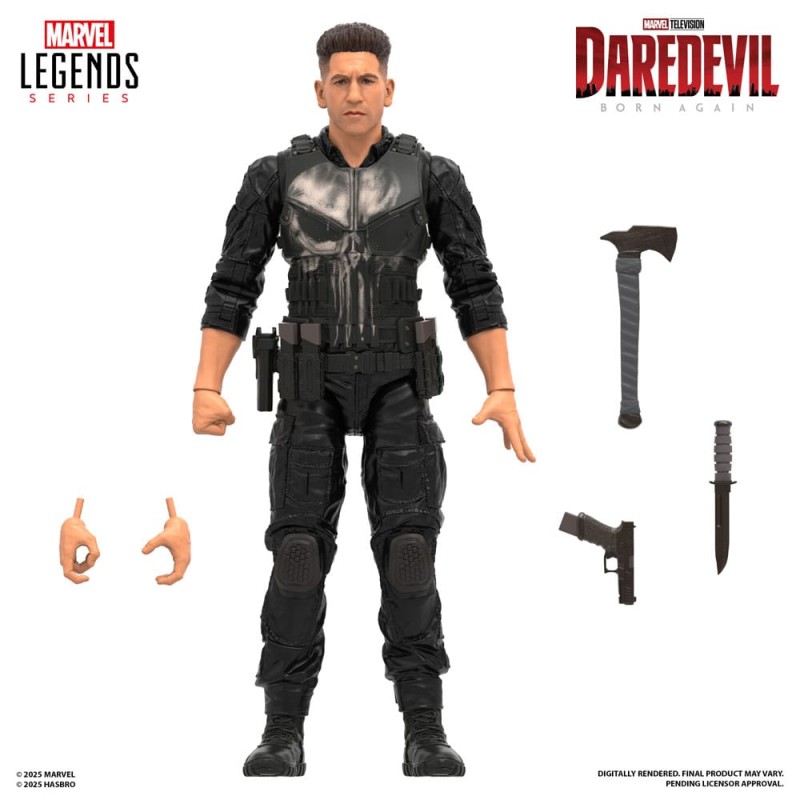 Marvel Legends: Daredevil Born Again - Punisher Action Figure