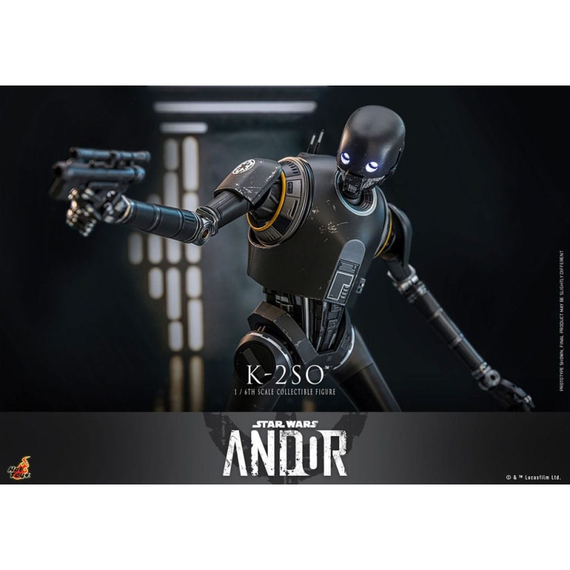 Hot Toys Star Wars: K-2SO (Andor) 1/6 Scale Figure 36 cm