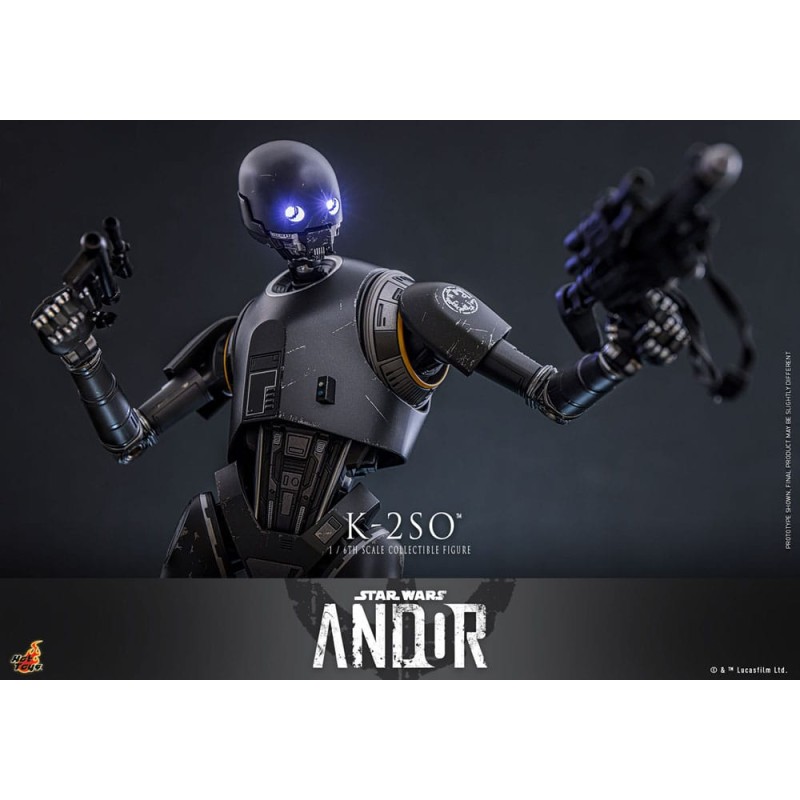 Hot Toys Star Wars: K-2SO (Andor) 1/6 Scale Figure 36 cm