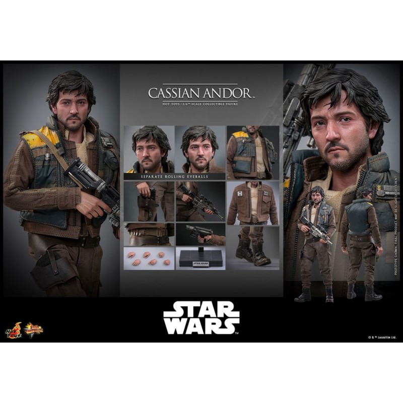 Hot Toys Star Wars: Cassian Andor (Rogue One) 1/6 Scale Figure
