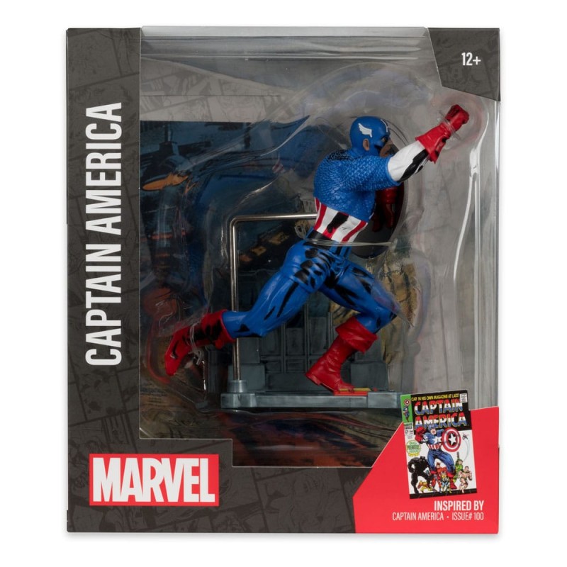 Marvel: Captain America (Captain America No. 100) 1/10 PVC