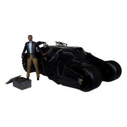 DC: Tumbler with Lucius Fox (The Dark Knight) Vehicle and