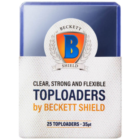 Beckett Shield - Toploader 35PT (25 stuks)