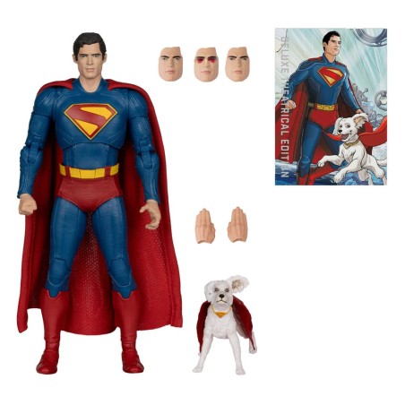 DC Multiverse: Superman 2025 - Superman & Krypto Deluxe Action