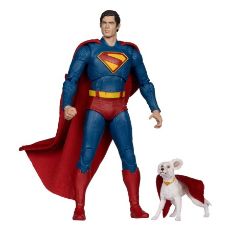 DC Multiverse: Superman 2025 - Superman & Krypto Deluxe Action