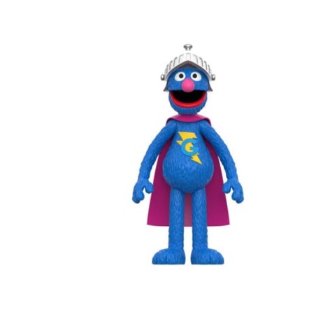 Sesamstraat: Super Grover ReAction Figure 10 cm