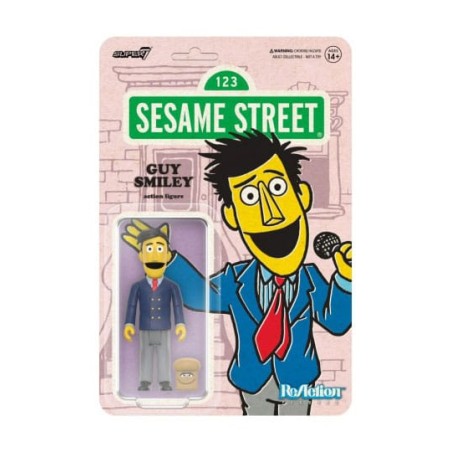 Sesamstraat: Guy Smiley ReAction Figure 10 cm