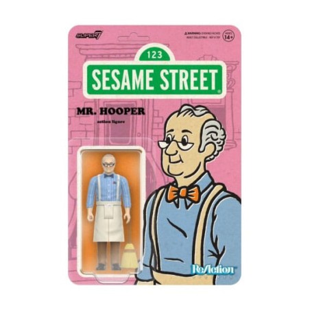 Sesamstraat: Mr. Hooper ReAction Figure 10 cm