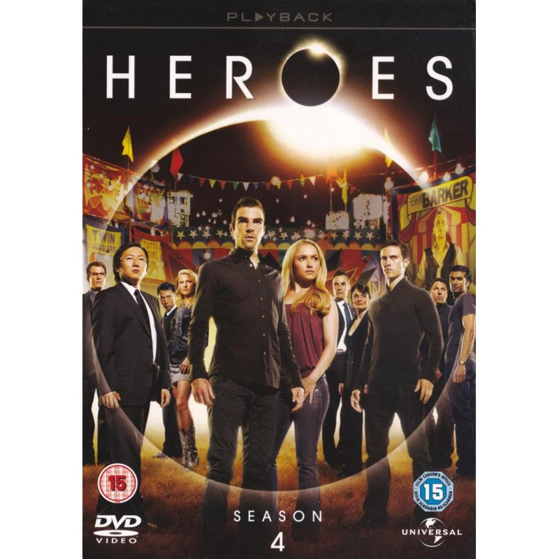 DVD: Heroes Season 4 (5 discs) - New Sealed (ENG)