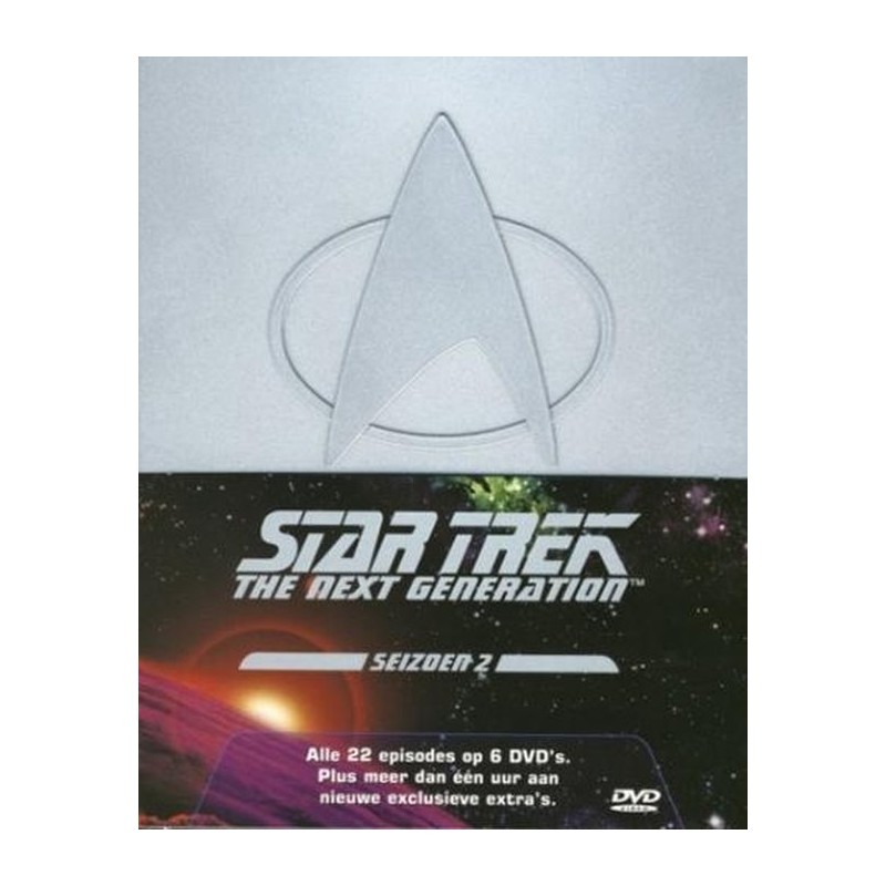 DVD: Star Trek Next Generation - Seizoen 2 (NL) (Hardbox 6 DVD)