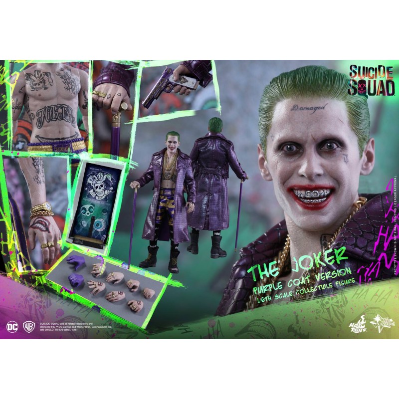 Hot Toys DC Universe: 1/6th scale The Joker (Purple Coat