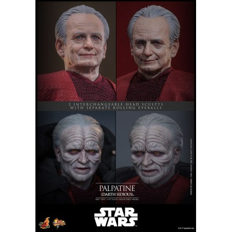 Hot Toys Star Wars: Palpatine (Darth Sidious) 1/6 Scale Figure