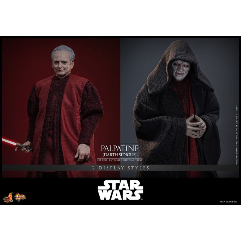 Hot Toys Star Wars: Palpatine (Darth Sidious) 1/6 Scale Figure
