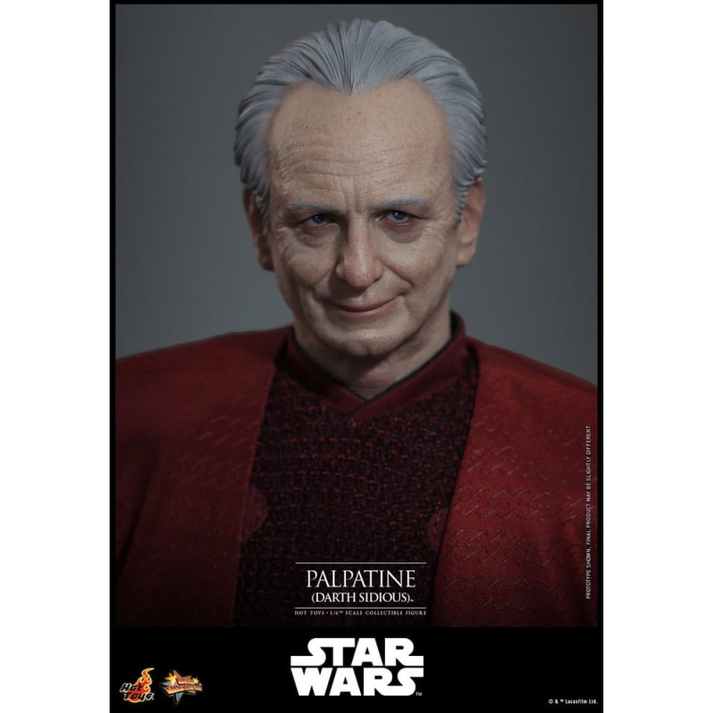 Hot Toys Star Wars: Palpatine (Darth Sidious) 1/6 Scale Figure