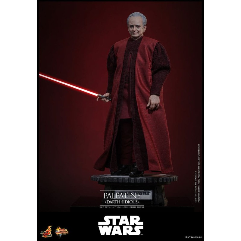Hot Toys Star Wars: Palpatine (Darth Sidious) 1/6 Scale Figure